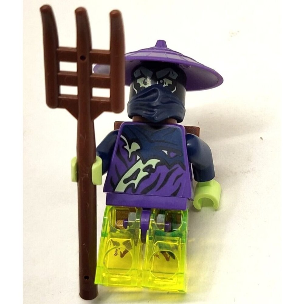 1 3/4" Lego Ghost Warrior Pitch Possession 70734 Ninjago Minifigure (J13)